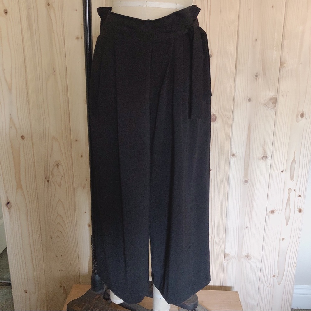 ZARA Wide Leg Crop with Tie